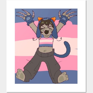 TRANSRIGHTS NEPETA!!! Posters and Art